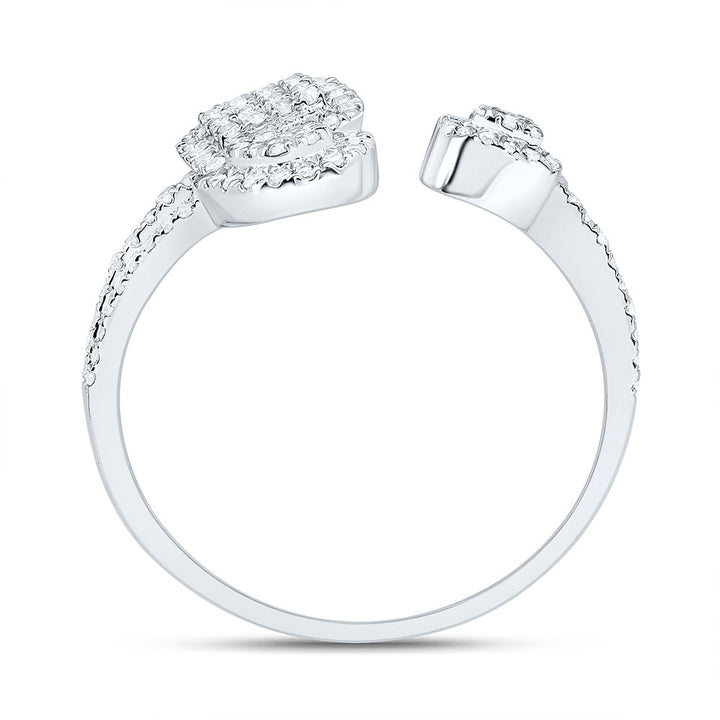 3/8CTW-NAT DIA NK FASHION RING Daisy Joyeria
