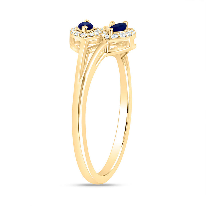 1/6CTW-NAT DIA ANA M 1/5CT-MQ-BS NAT GEM MARQUISE RING Daisy Joyeria