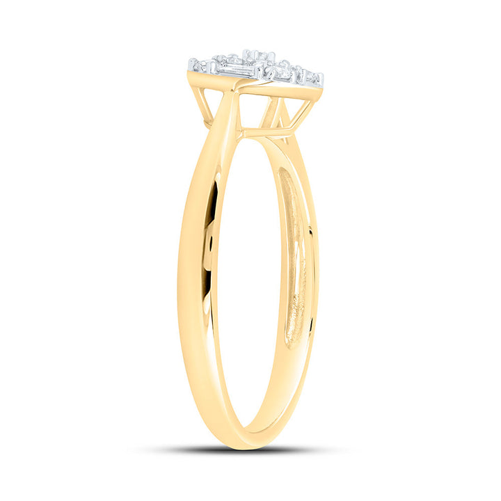 1/4CTW-NAT DIA ANA M FASHION ROUND RING Daisy Joyeria
