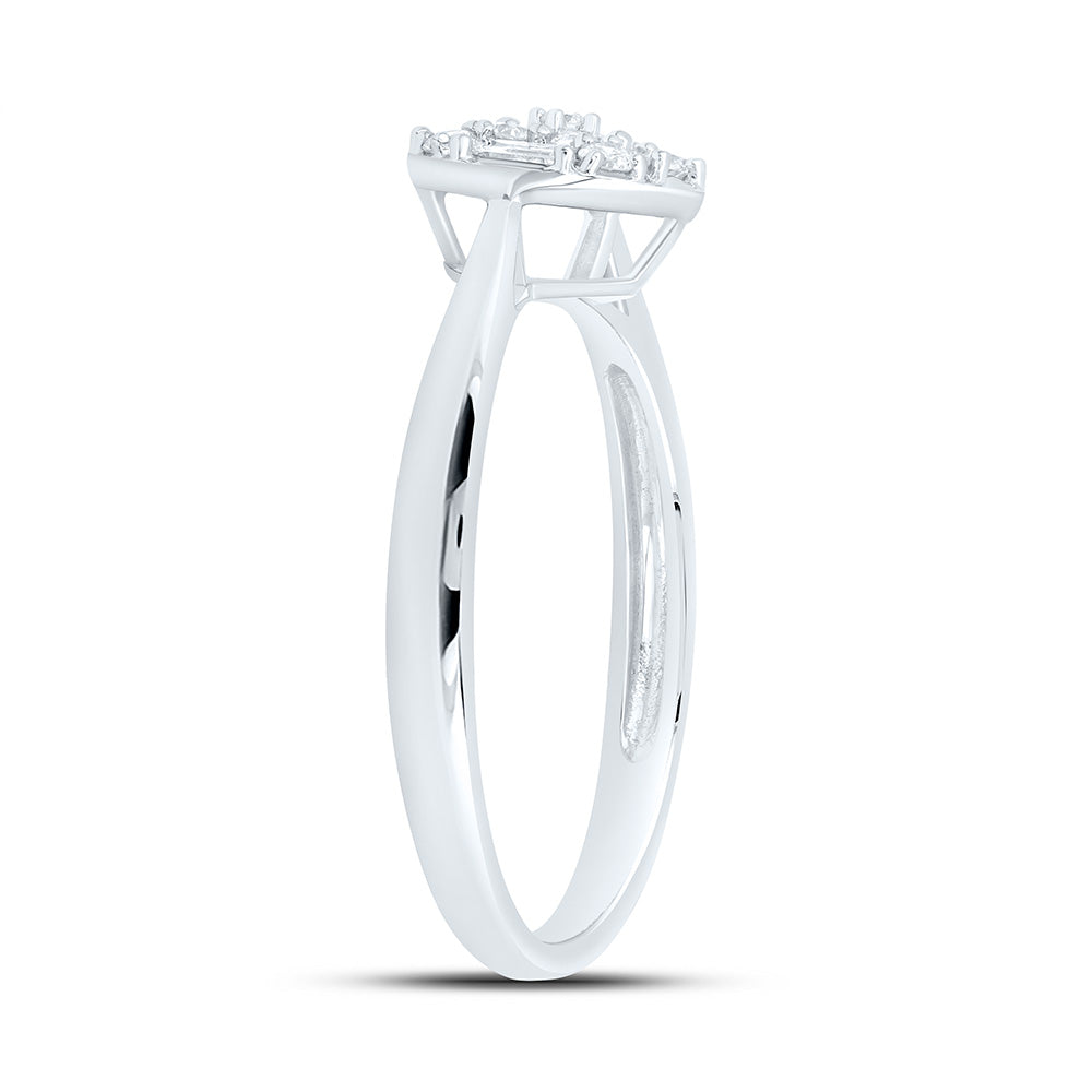 1/4CTW-NAT DIA ANA M FASHION ROUND RING Daisy Joyeria