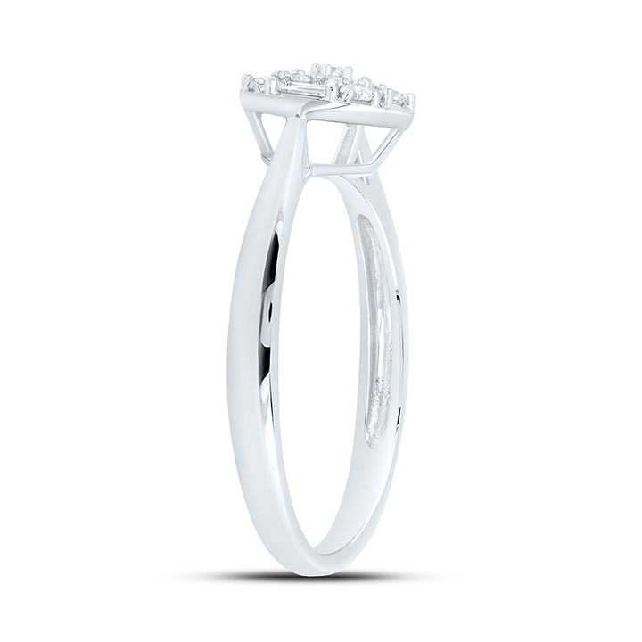 1/4CTW-NAT DIA ANA M FASHION ROUND RING Daisy Joyeria