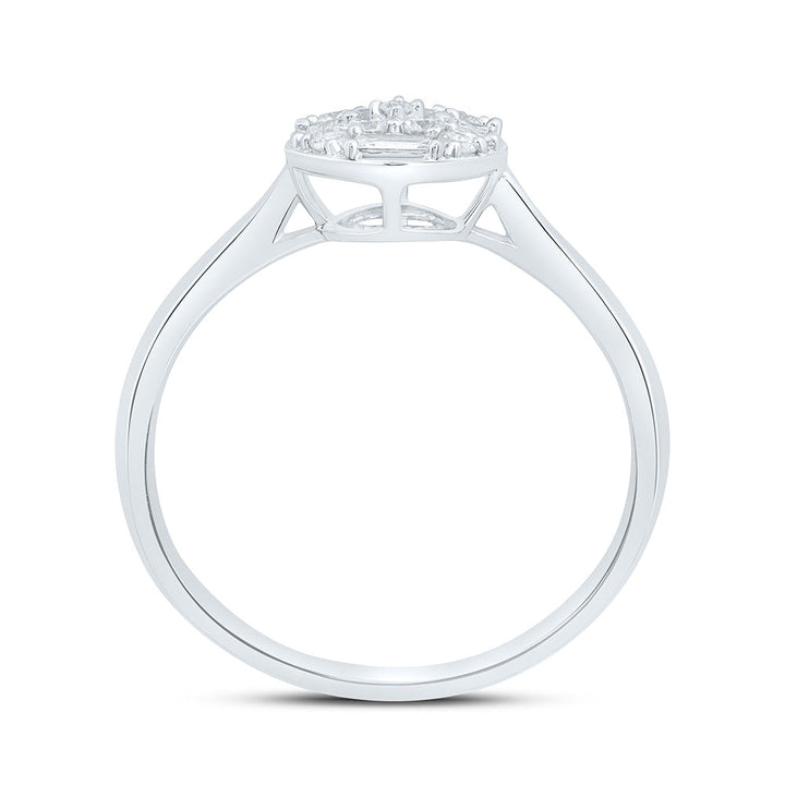 1/4CTW-NAT DIA ANA M FASHION ROUND RING Daisy Joyeria