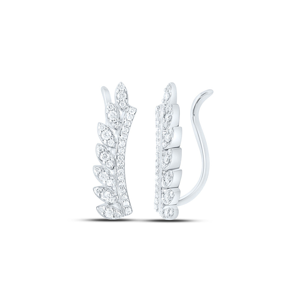 1/3CTW-NAT DIA NK FASHION EARRING Daisy Joyeria
