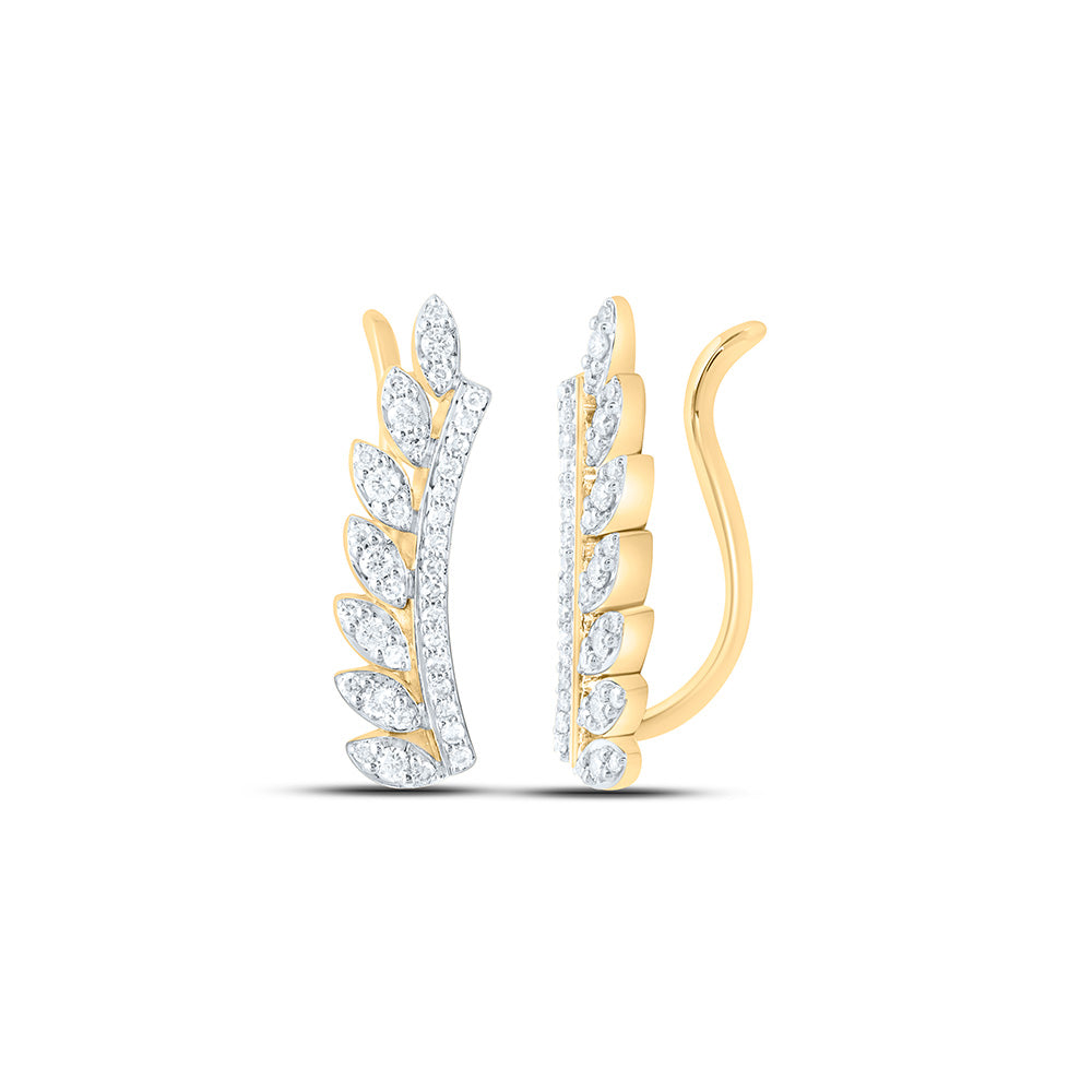 1/3CTW-NAT DIA NK FASHION EARRING Daisy Joyeria