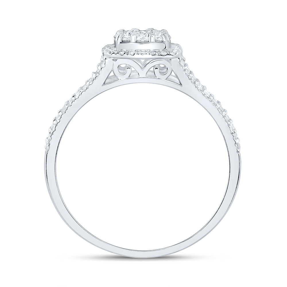 5/8CTW-NAT DIA NK FASHION RING Daisy Joyeria