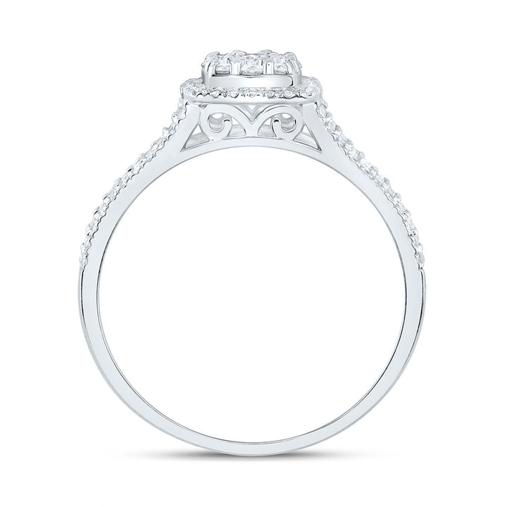 5/8CTW-NAT DIA NK FASHION RING Daisy Joyeria