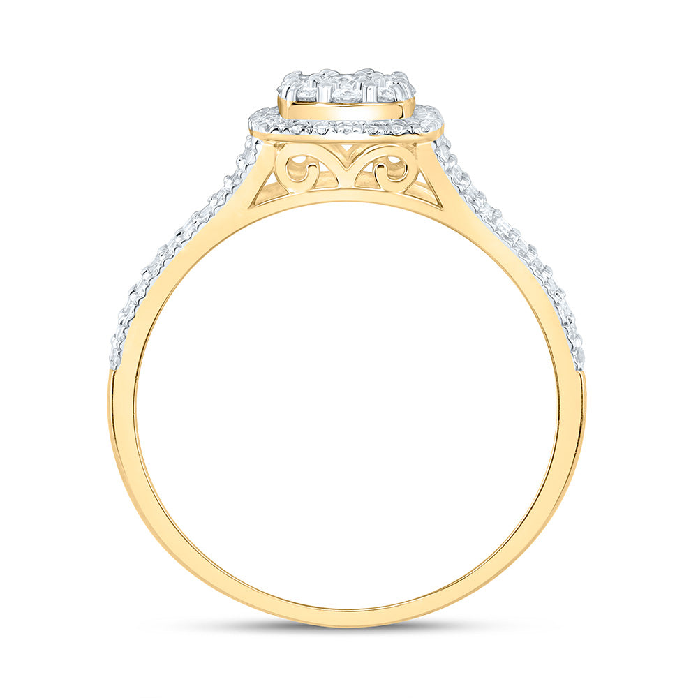 5/8CTW-NAT DIA NK FASHION RING Daisy Joyeria