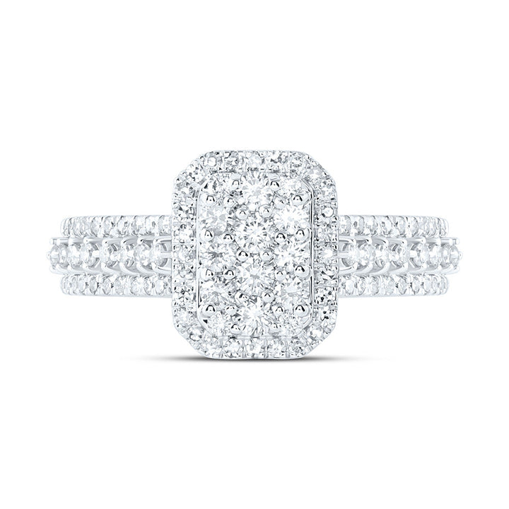 3/4CTW-NAT DIA NK FASHION RING Daisy Joyeria