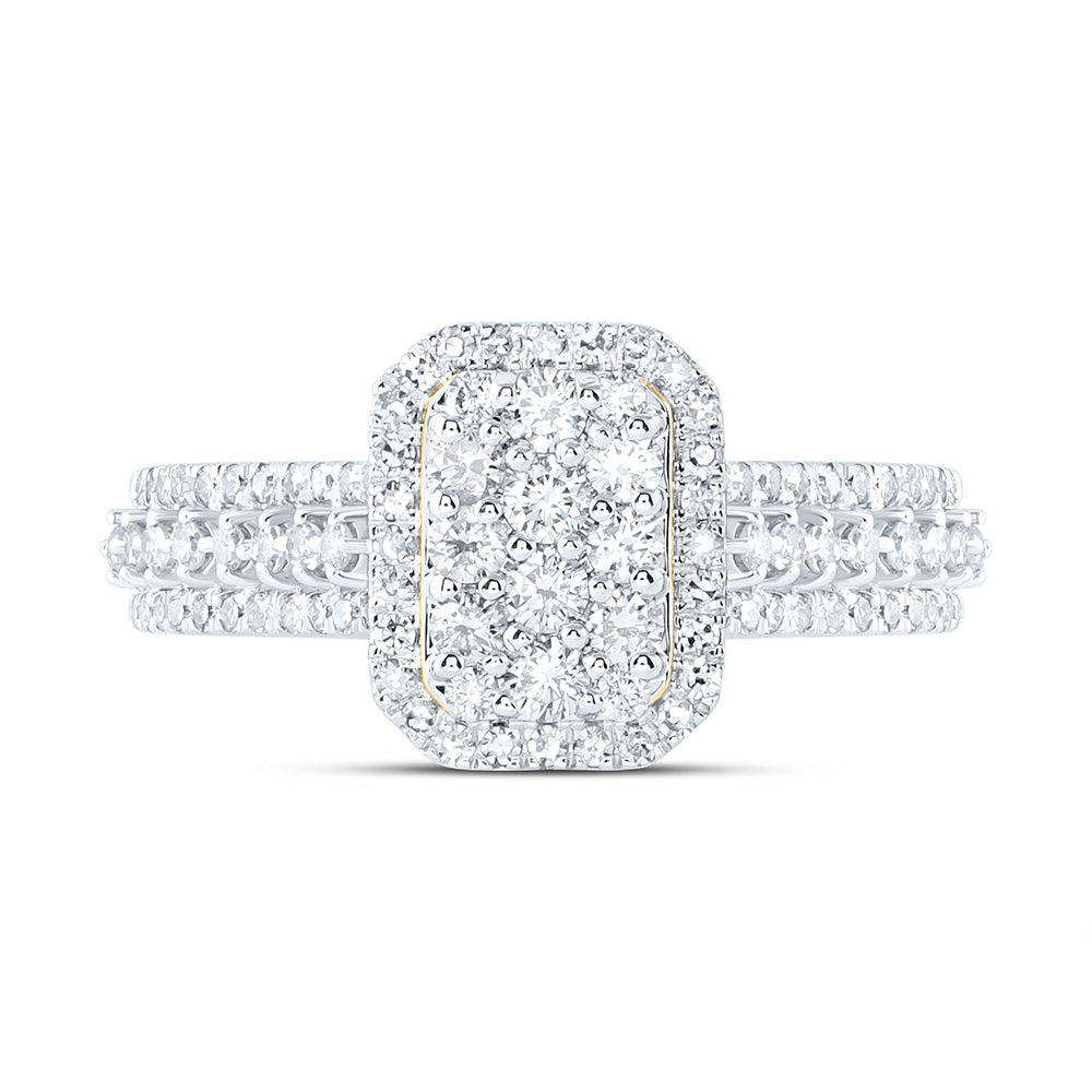 3/4CTW-NAT DIA NK FASHION RING Daisy Joyeria