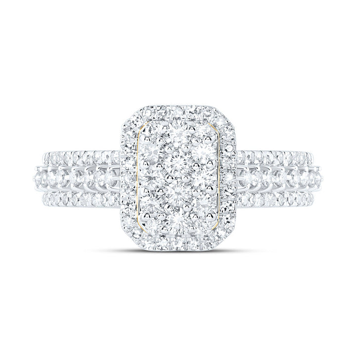 3/4CTW-NAT DIA NK FASHION RING Daisy Joyeria