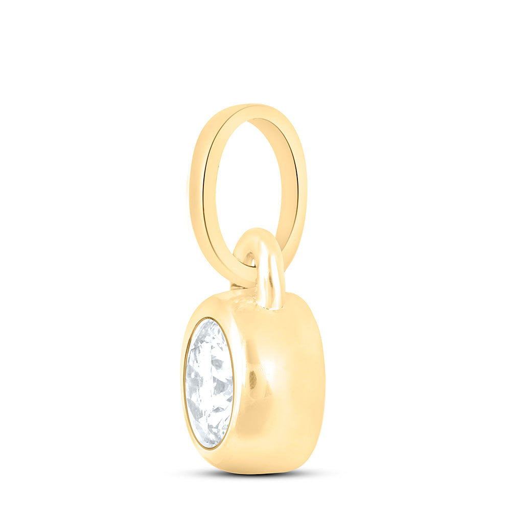 1/12CTW-NAT DIA NK GIFT ROUND PENDANT Daisy Joyeria