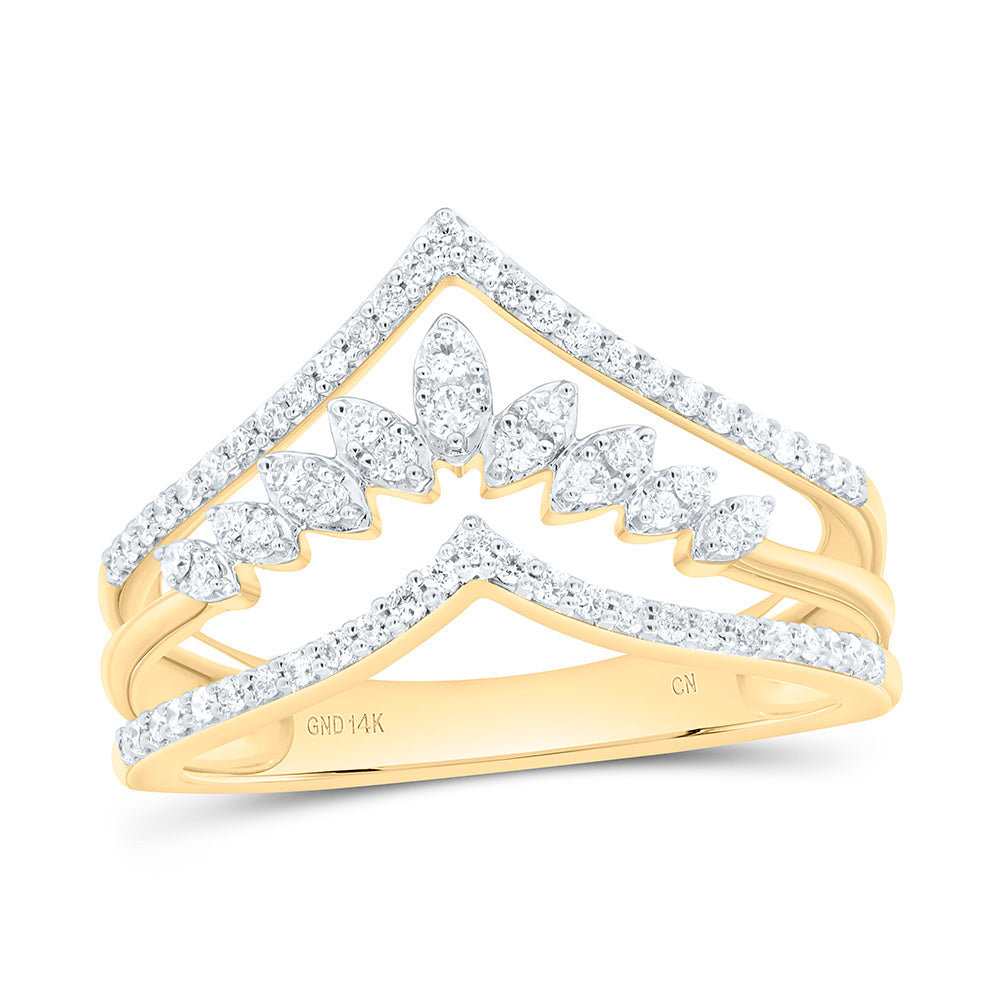 1/3CTW-NAT DIA CN FASHION RING Daisy Joyeria