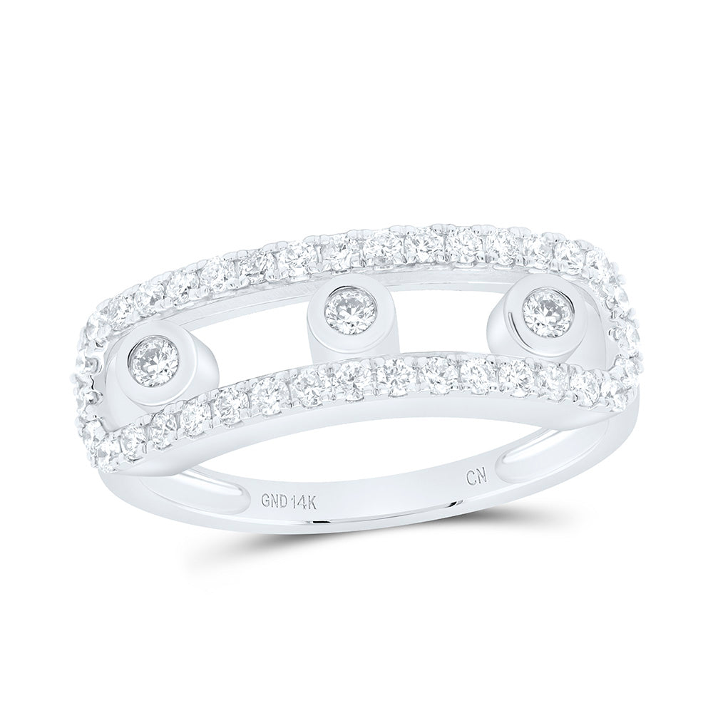 1/2CTW-NAT DIA CN FASHION RING Daisy Joyeria