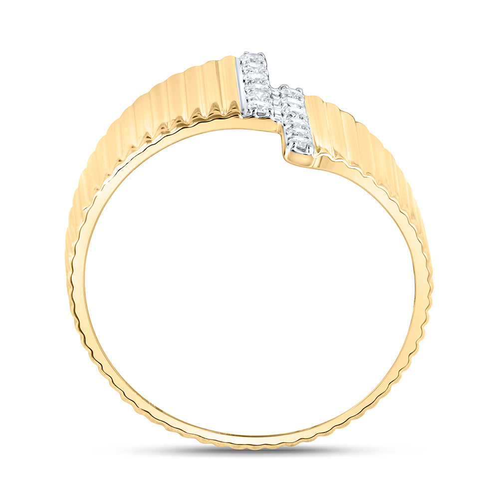 1/6CTW-NAT DIA NK FASHION RING Daisy Joyeria
