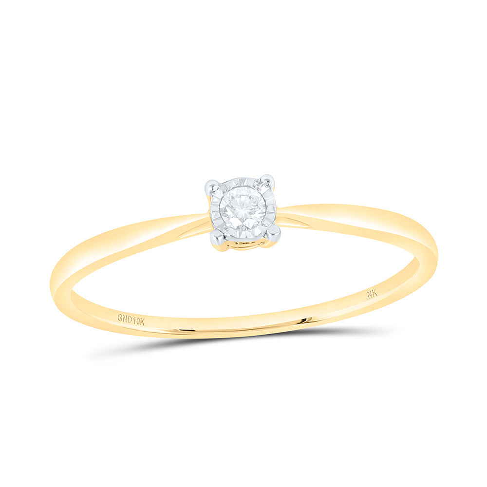1/20CTW-NAT DIA NK GIFT RING Daisy Joyeria