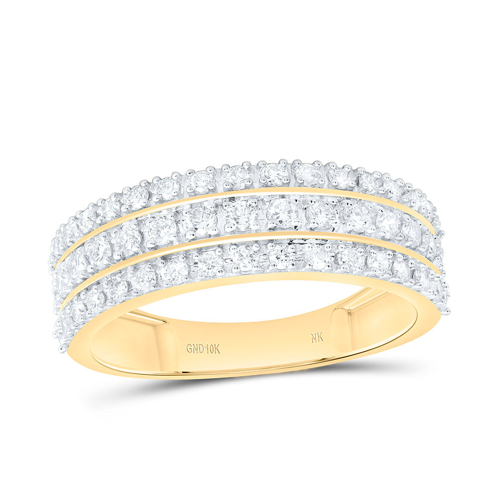 1 7/8CTW-NAT DIA NK FASHION ROUND TRIO SET Daisy Joyeria