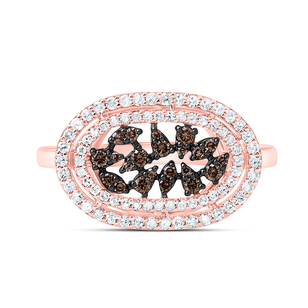 3/8CTW-NAT DIA P1 GIFT COGNAC NATURAL RING Daisy Joyeria