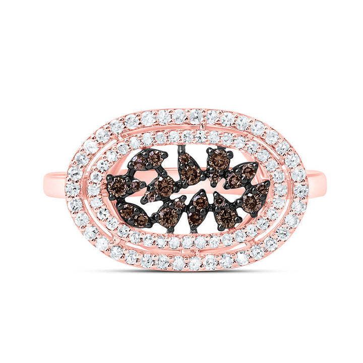 3/8CTW-NAT DIA P1 GIFT COGNAC NATURAL RING Daisy Joyeria