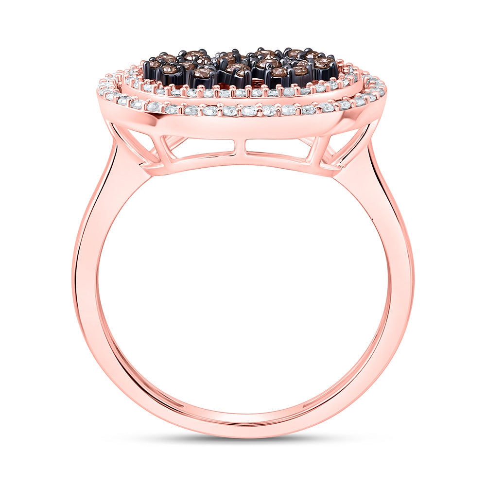 3/8CTW-NAT DIA P1 GIFT COGNAC NATURAL RING Daisy Joyeria