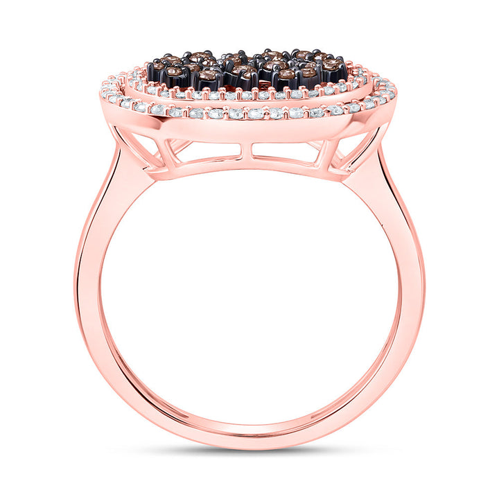 3/8CTW-NAT DIA P1 GIFT COGNAC NATURAL RING Daisy Joyeria