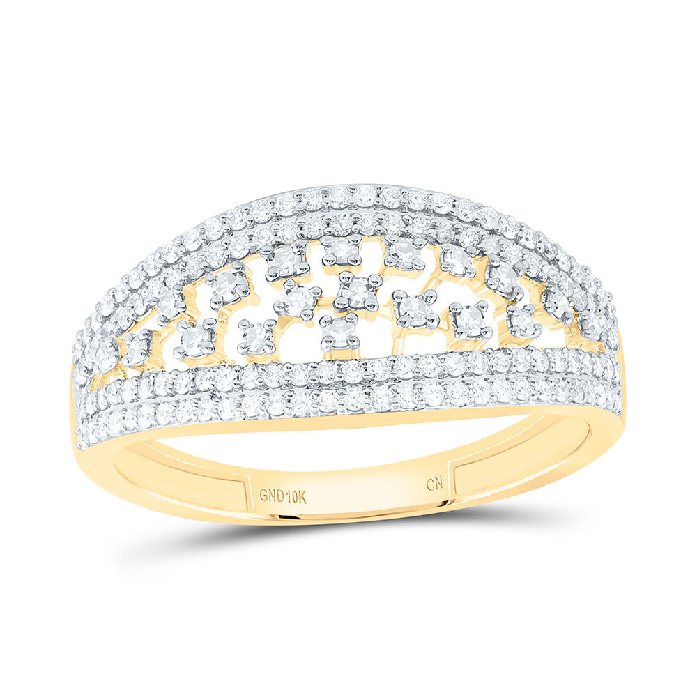 3/8CTW-NAT DIA CN FASHION RING Daisy Joyeria