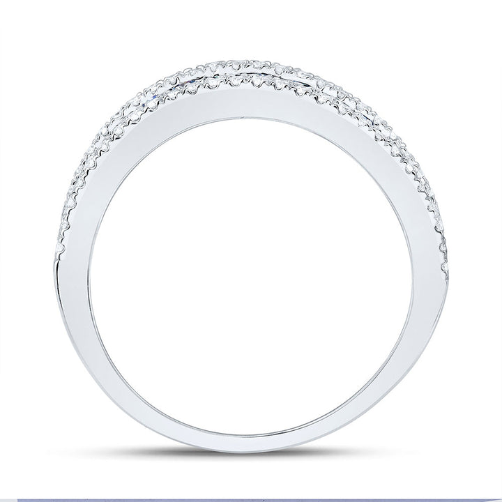 1/2CTW-NAT DIA P1 BLUE DIAMOND GIFT RING Daisy Joyeria
