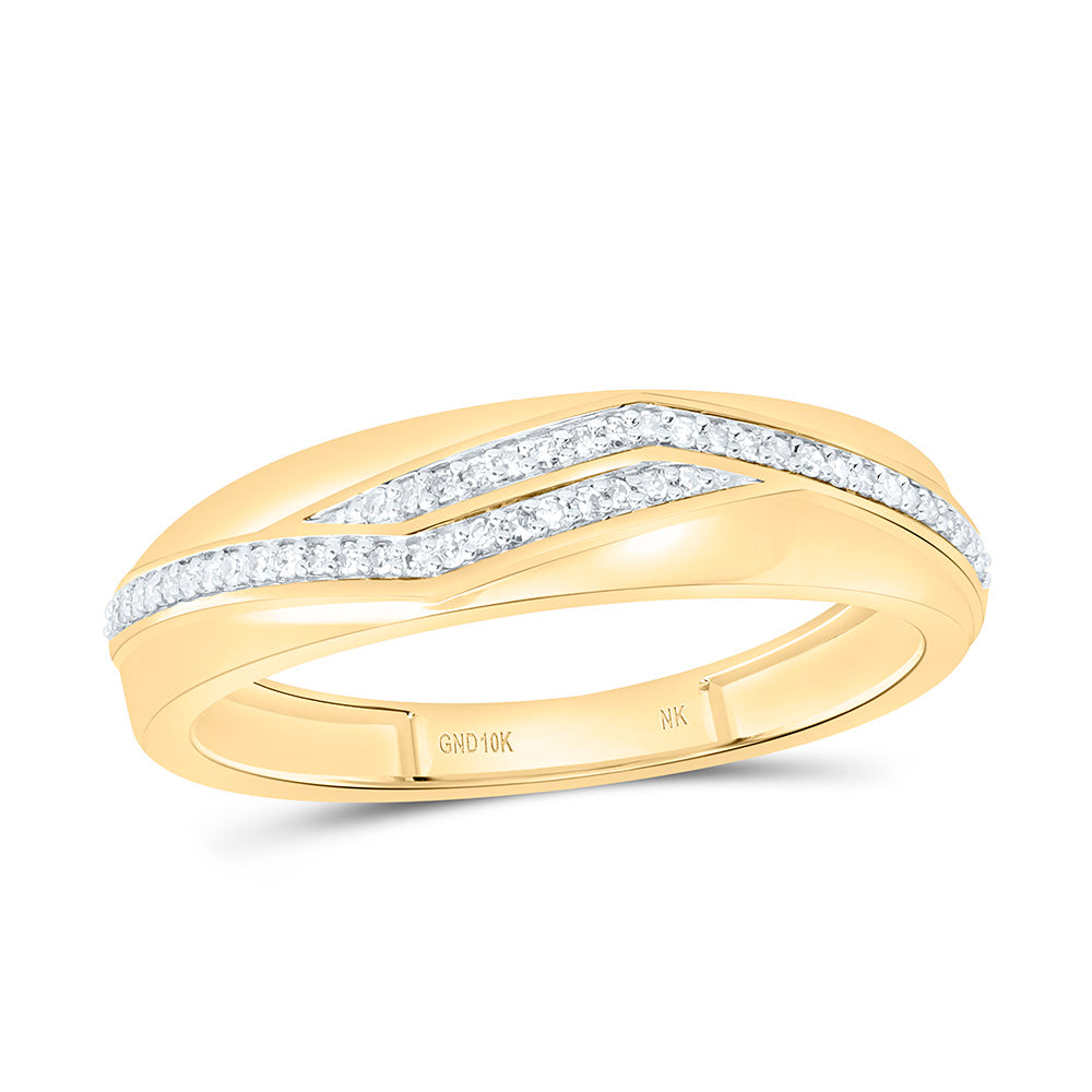 1/8CTW-NAT DIA NK GIFT MENS BAND Daisy Joyeria