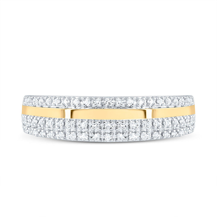1/4CTW-NAT DIA NK GIFT MENS BAND Daisy Joyeria
