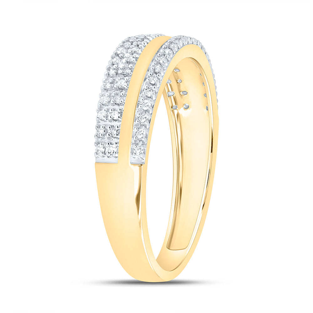 1/4CTW-NAT DIA NK GIFT MENS BAND Daisy Joyeria