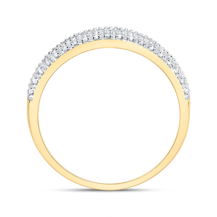 1/4CTW-NAT DIA NK GIFT MENS BAND Daisy Joyeria
