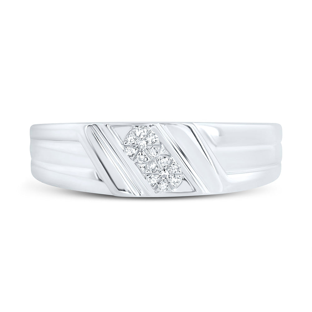 1/20CTW-NAT DIA NK GIFT MENS BAND Daisy Joyeria