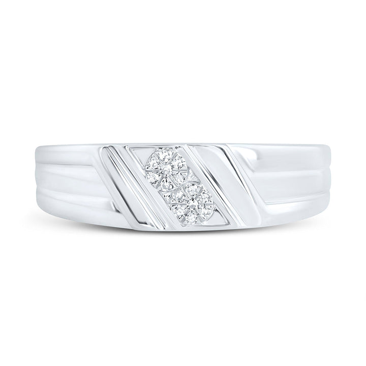 1/20CTW-NAT DIA NK GIFT MENS BAND Daisy Joyeria