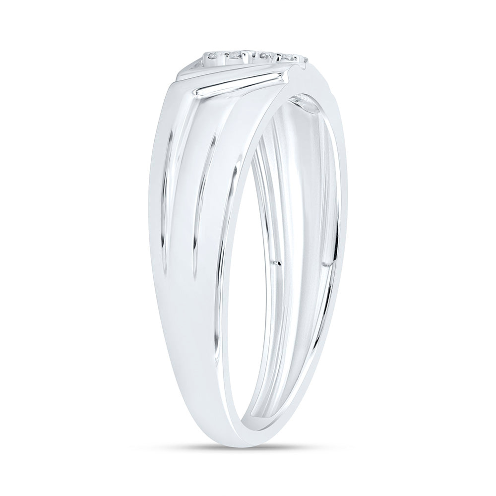 1/20CTW-NAT DIA NK GIFT MENS BAND Daisy Joyeria