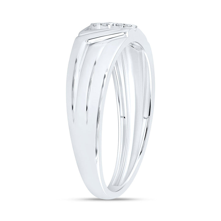 1/20CTW-NAT DIA NK GIFT MENS BAND Daisy Joyeria