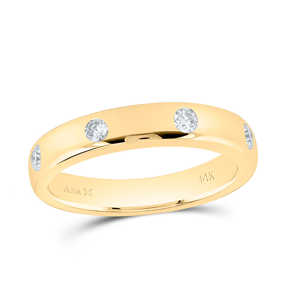 1/4CTW-NAT DIA ANA M FASHION BAND Daisy Joyeria