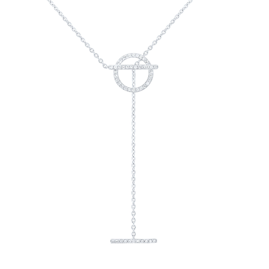 1/6CTW-NAT DIA CN FASHION NECKLACE (16 INCH) Daisy Joyeria