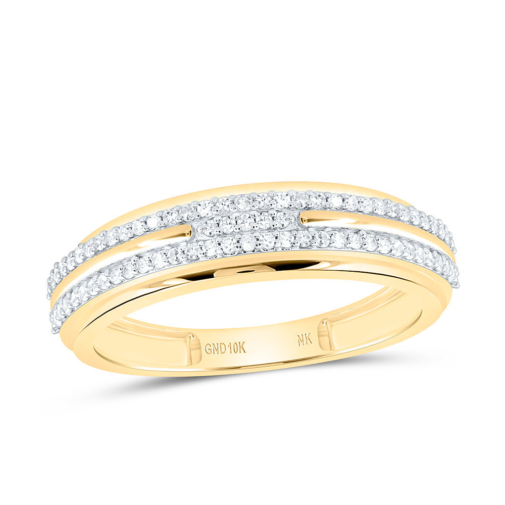 3/4CTW-NAT DIA NK ROUND TRIO SET Daisy Joyeria
