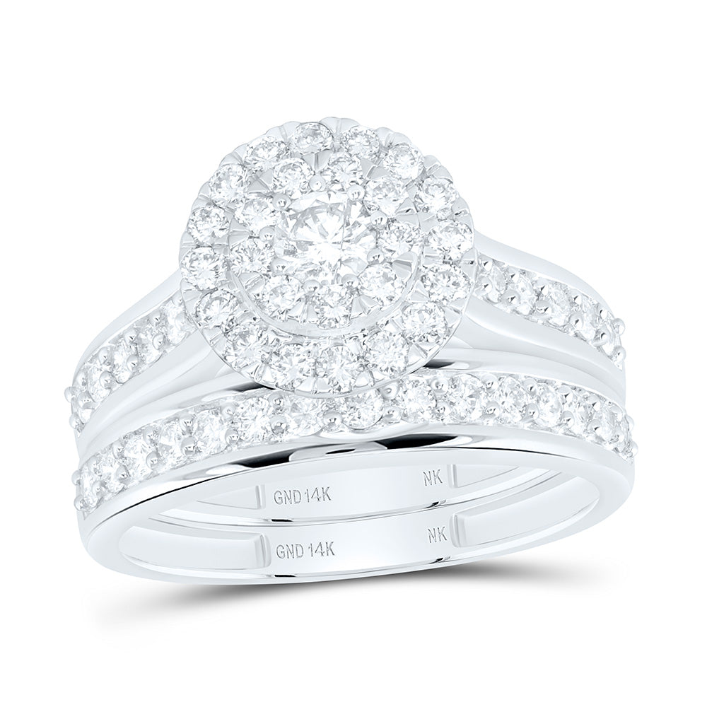 1 3/8CTW-NAT DIA NK ROUND TRIO SET Daisy Joyeria