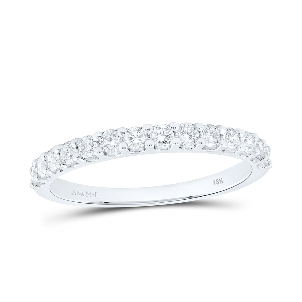 1/2CTW-NAT DIA ANA M ELITE FASHION LADIES BAND Daisy Joyeria
