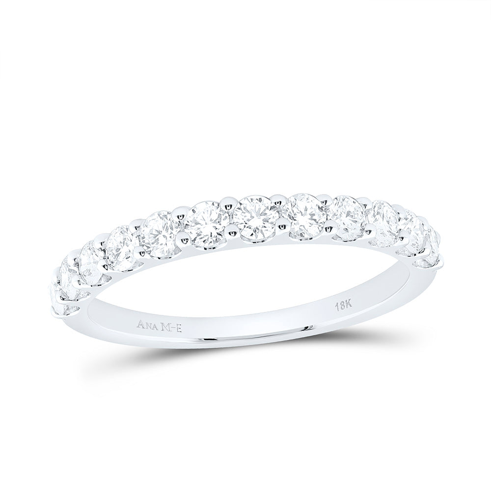 3/4CTW-NAT DIA ANA M ELITE FASHION LADIES BAND Daisy Joyeria