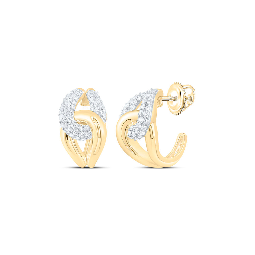 1/2CTW-NAT DIA ANA M FASHION EARRING Daisy Joyeria