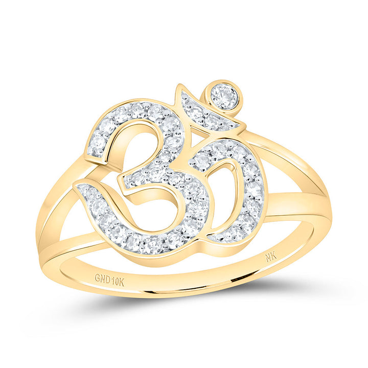 1/4CTW-NAT DIA NK OM FASHION RING Daisy Joyeria