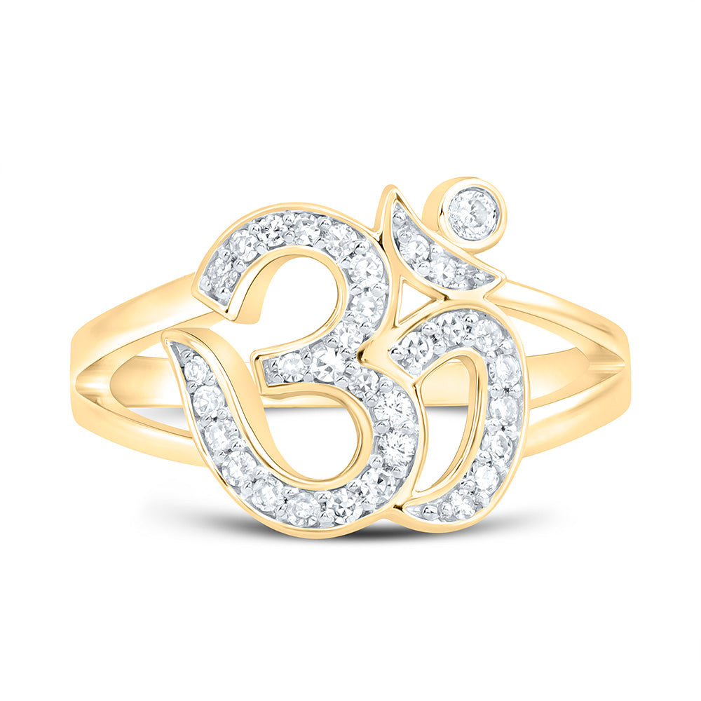 1/4CTW-NAT DIA NK OM FASHION RING Daisy Joyeria