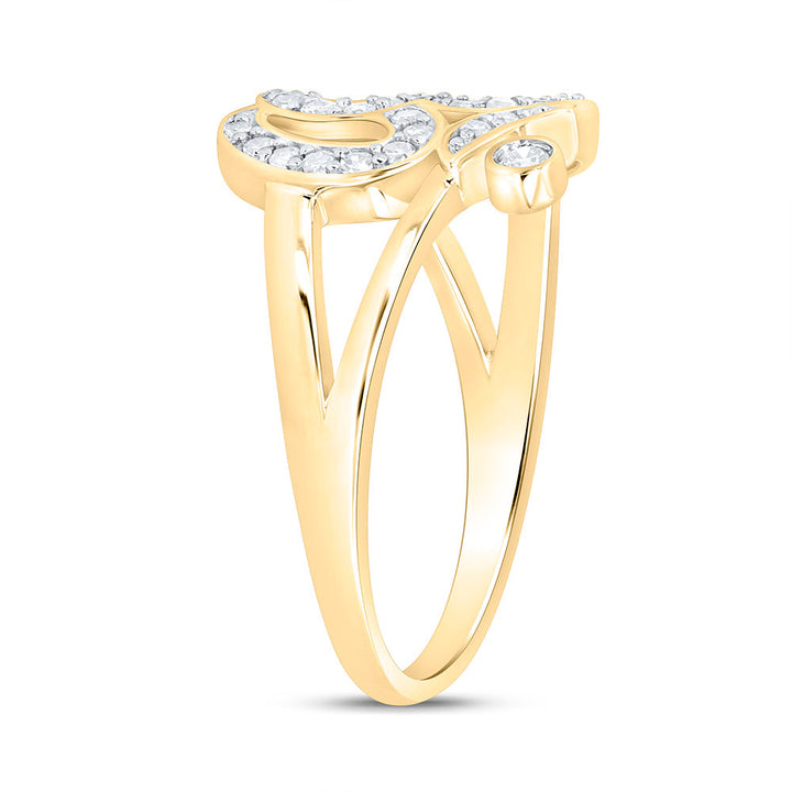 1/4CTW-NAT DIA NK OM FASHION RING Daisy Joyeria