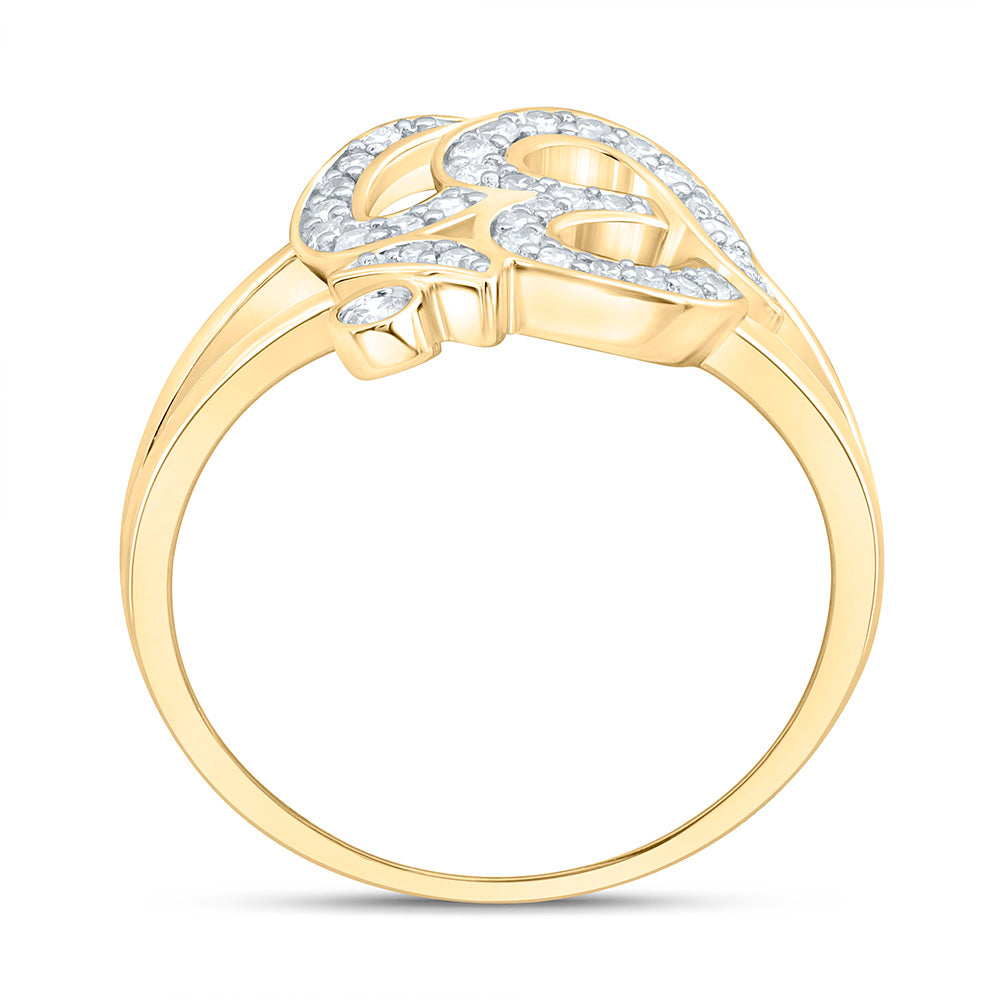 1/4CTW-NAT DIA NK OM FASHION RING Daisy Joyeria