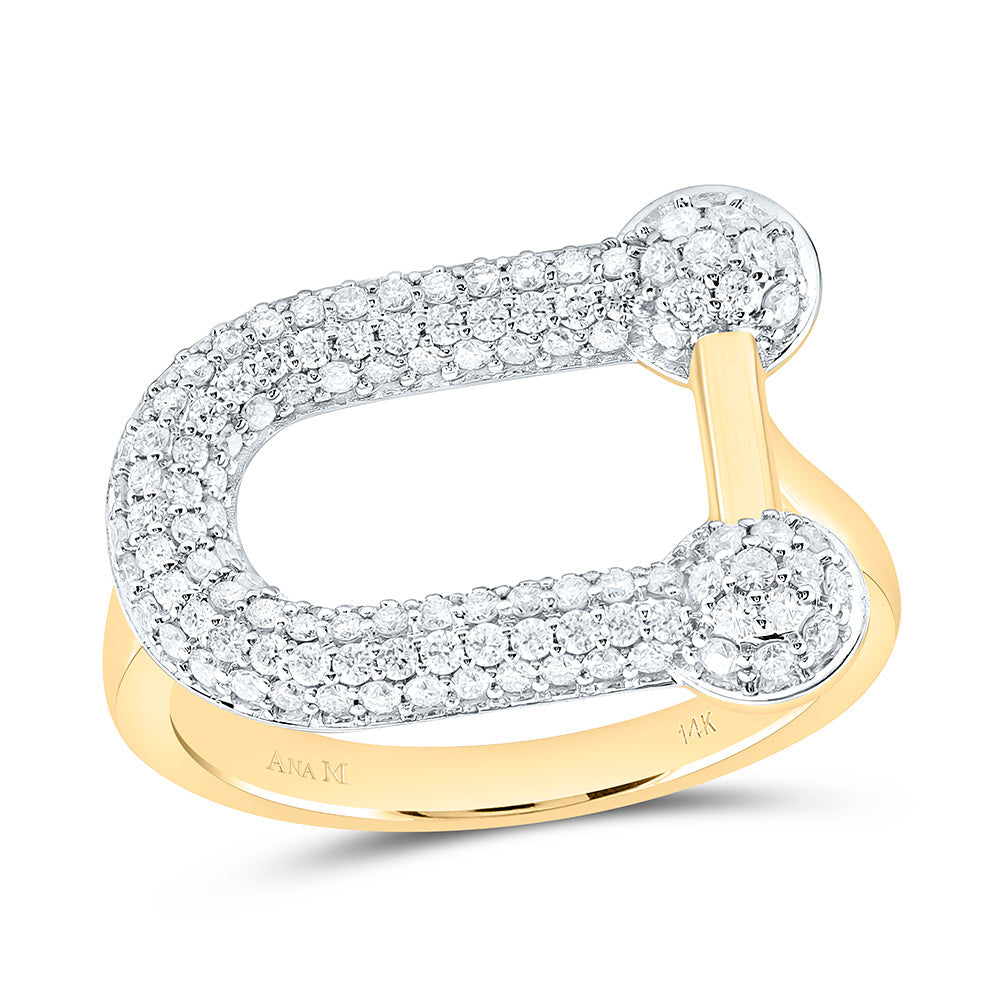 5/8CTW-NAT DIA ANA M FASHION  RING Daisy Joyeria