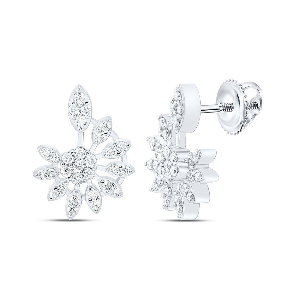 3/8CTW-NAT DIA ANA M FASHION EARRING Daisy Joyeria