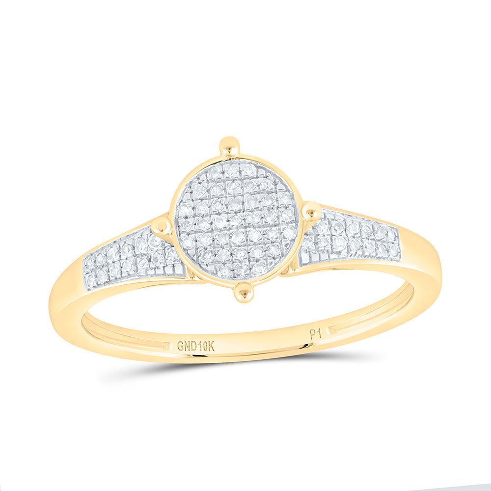 1/8CTW-NAT DIA P1 GIFT ROUND RING Daisy Joyeria
