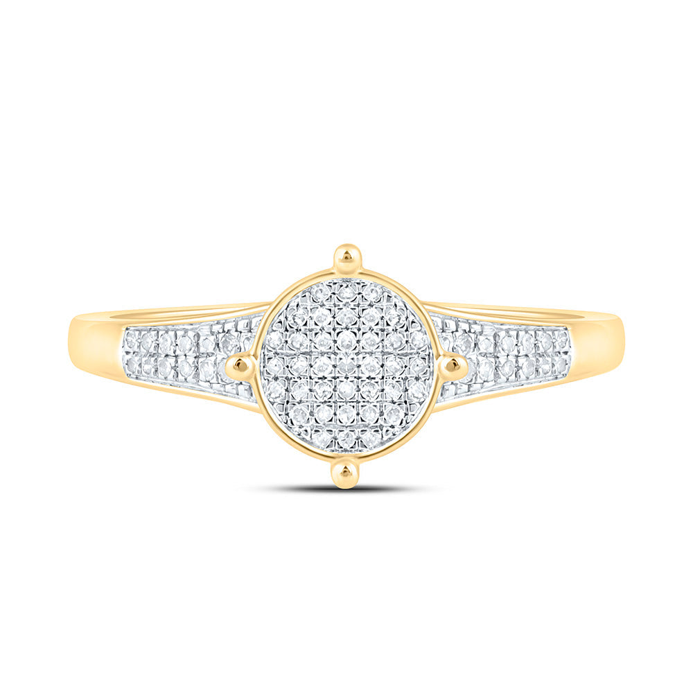 1/8CTW-NAT DIA P1 GIFT ROUND RING Daisy Joyeria