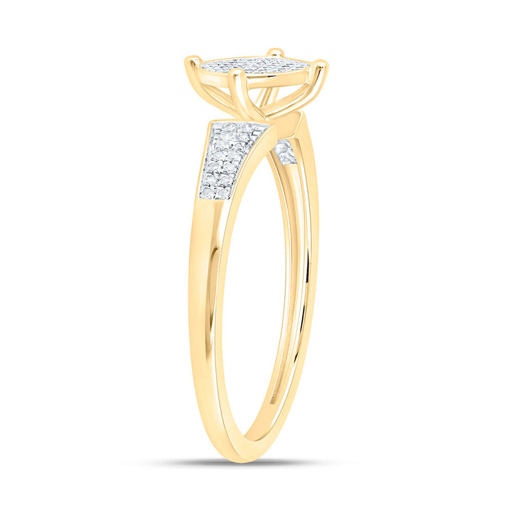 1/8CTW-NAT DIA P1 GIFT ROUND RING Daisy Joyeria